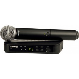 Image d'un Système Sans Fil BLX24 Avec Microphone SM58, de la marque Shure