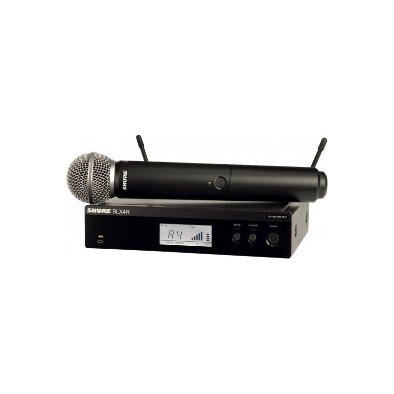 Image d'un Système Sans Fil Rackable BLX24R avec Microphone SM58, de la marque Shure