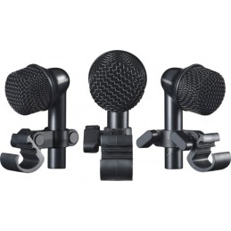 Image d'un Set de 3 Microphones NXN6 pour Tom et Caisse Claire, de la marque Shure