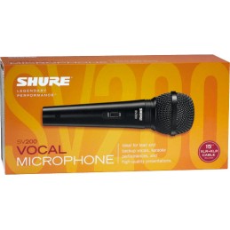 Image d'un Microphone Dynamique Cardoïde SV200A, de la marque Shure