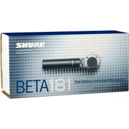 Image d'un Microphone Statique Compact Supercardioïde Beta 181/S, de la marque Shure