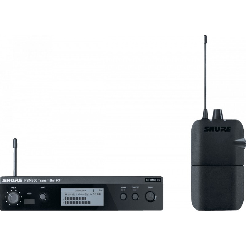 Image d'un Système Retour In-Ear P3TR PSM300, de la marque Shure