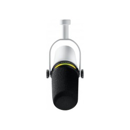 Image d'un Microphone de Podcast USB-C et SLR MV7+, de couleur blanc, de la marque Shure