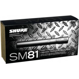 Image d'un Microphone Statique Pour Instrument SM81-LC, de la marque Shure