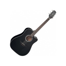 Image d'une Guitare Folk Électro-Acoustique Dreadnought GD30CE, de couleur noir, de la marque Takamine