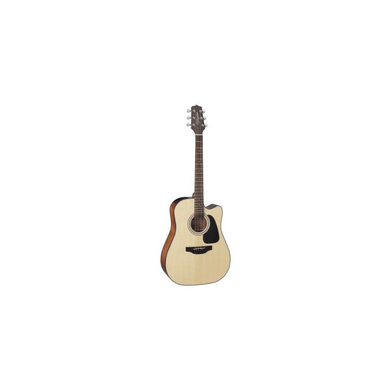 Image d'une Guitare Folk Électro-Acoustique Dreadnought GD30CE, de couleur noir, de la marque Takamine