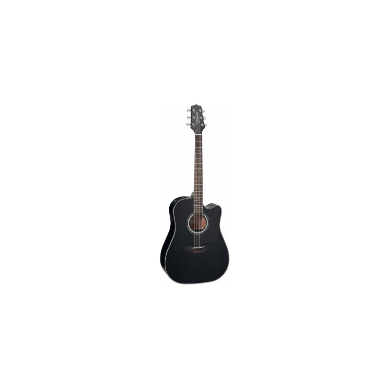 Image d'une Guitare Folk Électro-Acoustique Dreadnought GD30CE, de couleur noir, de la marque Takamine