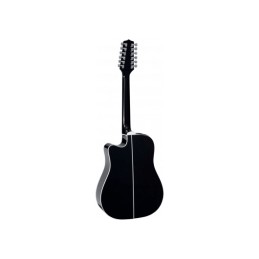 Image d'une Guitare Folk Électro-Acoustique Dreadnought GD38CE-BLK , de la marque Takamine