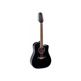 Image d'une Guitare Folk Électro-Acoustique Dreadnought GD38CE-BLK , de la marque Takamine