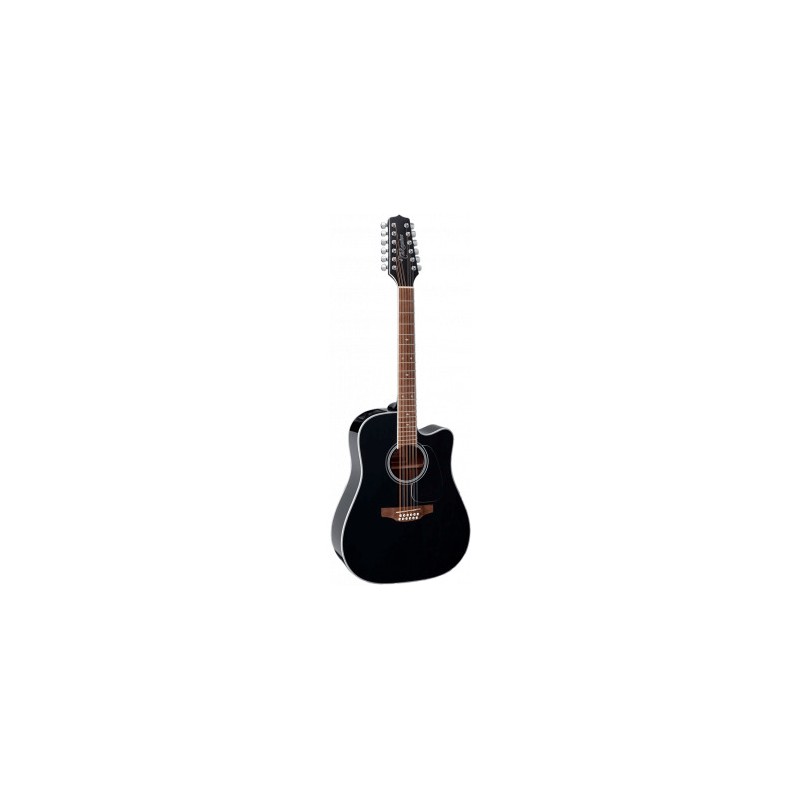 Image d'une Guitare Folk Électro-Acoustique Dreadnought GD38CE-BLK , de la marque Takamine