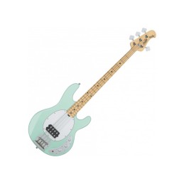 Image d'une Basse Électrique Stingray Ray4, de couleur mint green,  de la marque  Sterling By Music Man