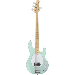 Image d'une Basse Électrique Stingray Ray4, de couleur mint green,  de la marque  Sterling By Music Man
