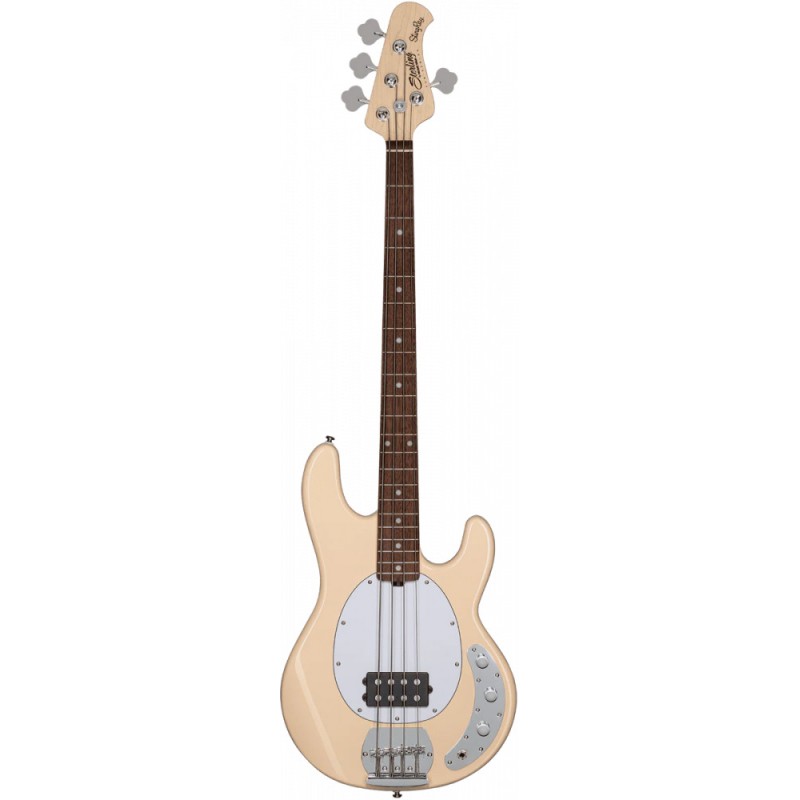 Image d'une Basse Électrique Stingray Ray4, de couleur mint green,  de la marque  Sterling By Music Man