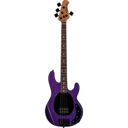 Image d'une Basse Électrique Stingray  RAY34, de couleur Purple Sparkle, de la marque  Sterling By Music Man