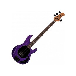 Image d'une Basse Électrique Stingray  RAY34, de couleur Purple Sparkle, de la marque  Sterling By Music Man