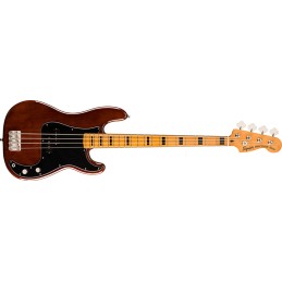 Image d'une Basse Électrique Classic Vibe '70S Precision Bass MN, de couleur walnut, de la marque Squier