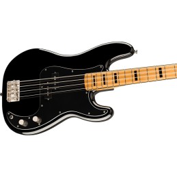 Image d'une Basse Électrique Classic Vibe '70S Precision Bass MN, de couleur black, de la marque Squier