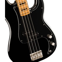 Image d'une Basse Électrique Classic Vibe '70S Precision Bass MN, de couleur black, de la marque Squier