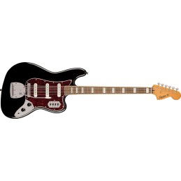 Image d'une Basse Électrique Classic Vibe Bass VI, de couleur noir, de la marque Squier