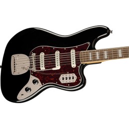 Image d'une Basse Électrique Classic Vibe Bass VI, de couleur noir, de la marque Squier