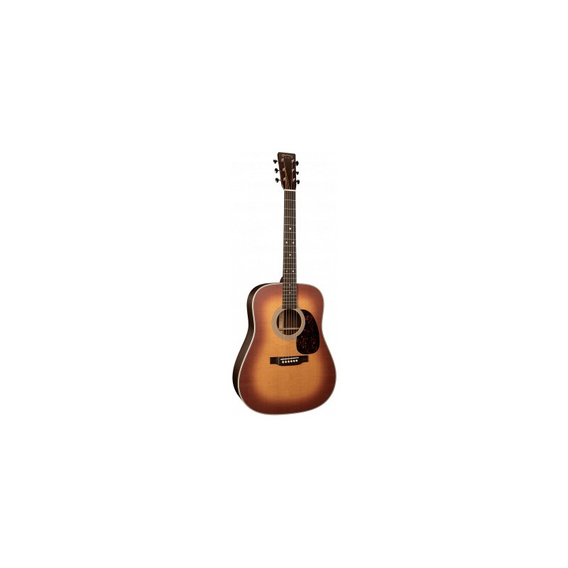 IMage d'une Guitare Folk Acoustique D-28 Satin Amberburst, de la marque Martin