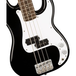 Image d'une Basse Électrique Mini Precision Bass, de couleur noir, de la marque Squier