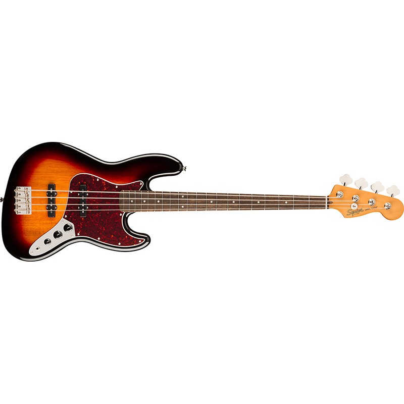 Image d'une Basse Électrique Classic Vibe '60s Jazz Bass, de couleur 3-Color-sunburst, de la marque Squier