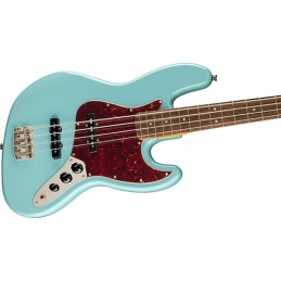 Image d'une Basse Électrique Classic Vibe '60s Jazz Bass, de couleur Daphne Blue, de la marque Squier
