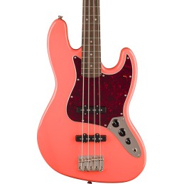Image d'une Basse Électrique Classic Vibe '60s Jazz Bass, de couleur tahitian coral, de la marque Squier