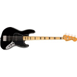 Image d'une Basse Électrique Classic Vibe '70S Jazz Bass, de couleur noir, de la marque Squier