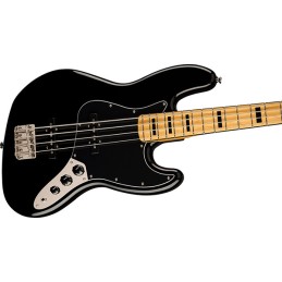 Image d'une Basse Électrique Classic Vibe '70S Jazz Bass, de couleur noir, de la marque Squier