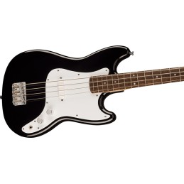 Image d'une Bass Électrique Sonic Bronco Bass, de couleur noir, de la marque Squier