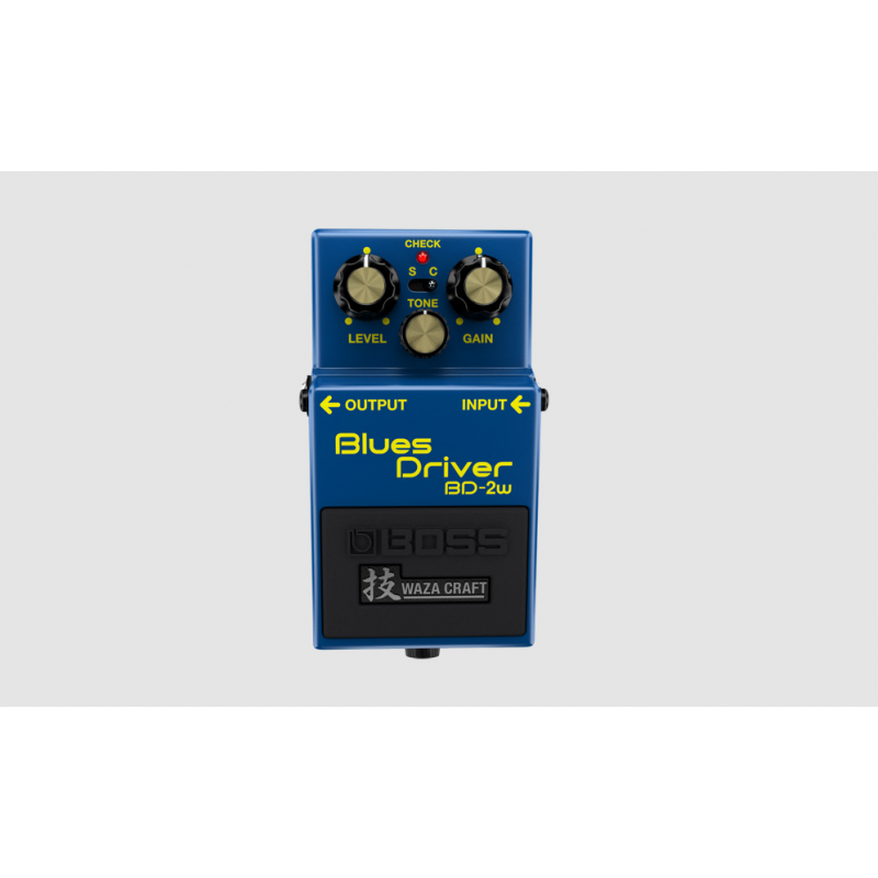Image d'une pédale Overdrive Waza Craft, de la marque Boss