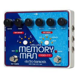 Image d'une pédale Delay Deluxe Memory Man 1100TT, de la marque Electro Harmonix