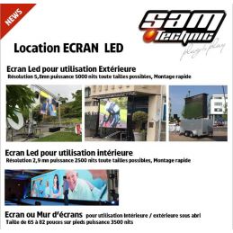 Location Ecran Led Plein jour 